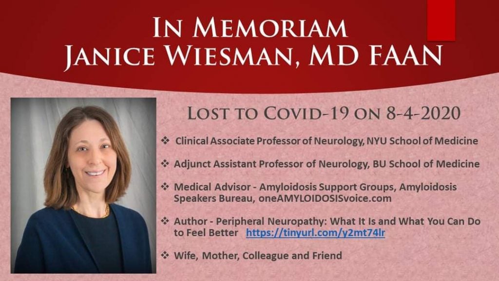 Memoria de Janice Wiesman