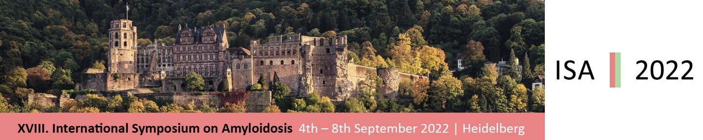 XVIII ISA Symposium On Amyloidosis 2022 XVIII ISA Symposium On Amyloidosis 2022